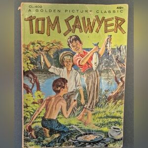 Vintage 1956 Tom Sawyer Book - Paperback